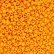 Rocailles-Perlen Miyuki 8/0 – Duracoat Opaque Dyed Yellow - PerlineBeads