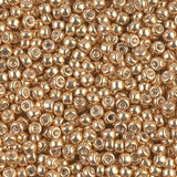 Rocailles-Perlen Miyuki 8/0 – Galvanized gold - PerlineBeads