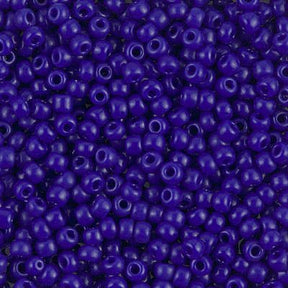 Rocailles-Perlen Miyuki 8/0 – Opaque Cobalt - PerlineBeads