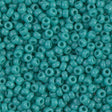 Rocailles-Perlen Miyuki 8/0 – Opaque Turquoise Green - PerlineBeads