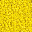Rocailles-Perlen Miyuki 8/0 – Opaque Yellow - PerlineBeads