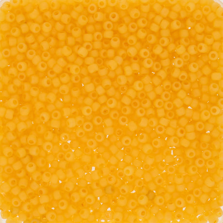 Rocailles-Perlen Toho 11/0 – Ceylon Frosted Peach Cobbler - PerlineBeads