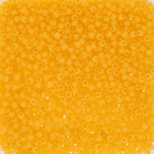 Rocailles-Perlen Toho 11/0 – Ceylon Frosted Peach Cobbler - PerlineBeads