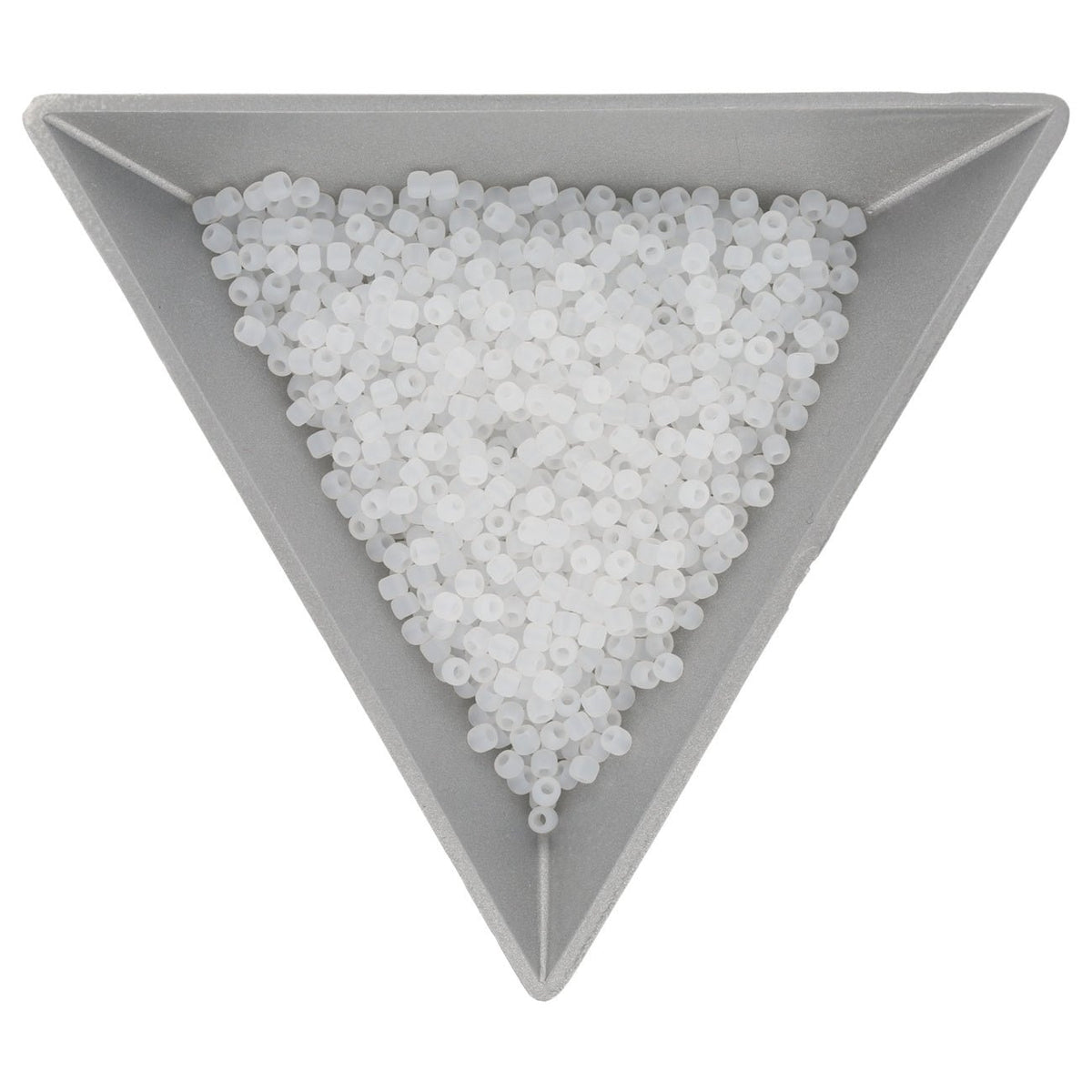 Rocailles-Perlen Toho 11/0 – Ceylon Frosted Snowflake - PerlineBeads