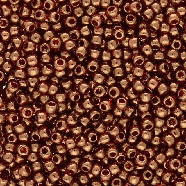Rocailles-Perlen Toho 11/0 – Gold-Lustered African Sunset - PerlineBeads