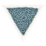Rocailles-Perlen Toho 11/0 – Marbled Opaque Turquoise/Amethyst - PerlineBeads