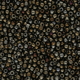 Rocailles-Perlen Toho 11/0 – Metallic Iris-Brown - PerlineBeads
