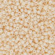 Rocailles-Perlen Toho 11/0 – Opaque-Lustered Light Beige - PerlineBeads