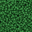 Rocailles-Perlen Toho 11/0 – Opaque Shamrock - PerlineBeads