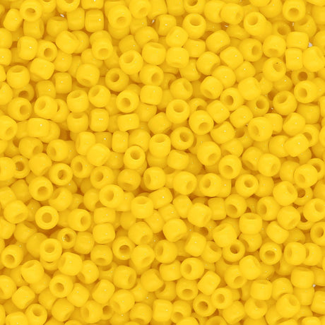 Rocailles-Perlen Toho 11/0 – Opaque Sunshine - PerlineBeads