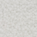 Rocailles-Perlen Toho 11/0 – Opaque White - PerlineBeads