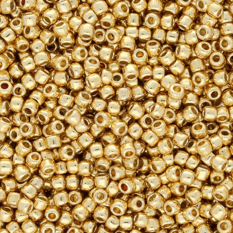 Rocailles-Perlen Toho 11/0 – PermaFinish - Galvanized Starlight - PerlineBeads