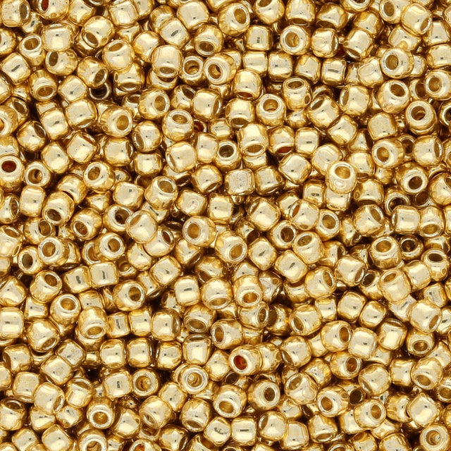 Rocailles-Perlen Toho 11/0 – PermaFinish - Galvanized Starlight - PerlineBeads