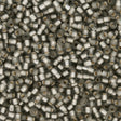 Rocailles-Perlen Toho 11/0 – Silver-Lined Frosted Black Diamond - PerlineBeads