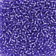 Rocailles-Perlen Toho 11/0 – Silver-Lined Purple - PerlineBeads