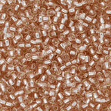 Rocailles-Perlen Toho 11/0 – Silver-Lined Rosaline - PerlineBeads