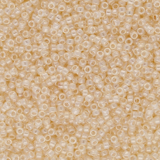 Rocailles-Perlen Toho 15/0 – Ceylon Light Ivory - PerlineBeads