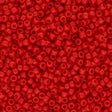Rocailles-Perlen Toho 15/0 – Opaque Cherry - PerlineBeads