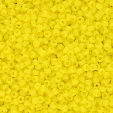 Rocailles-Perlen Toho 15/0 – Opaque Dandelion - PerlineBeads
