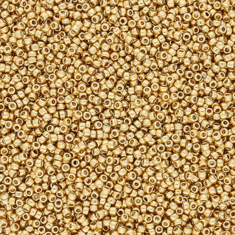 Rocailles-Perlen Toho 15/0 – PermaFinish - Galvanized Starlight - PerlineBeads
