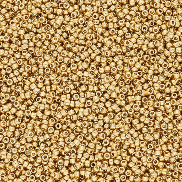 Rocailles-Perlen Toho 15/0 – PermaFinish - Galvanized Starlight - PerlineBeads