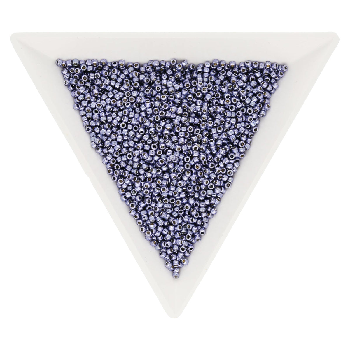 Rocailles-Perlen Toho 15/0 – PermaFinish - Metallic Polaris - PerlineBeads