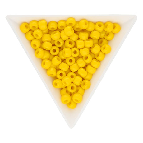 Rocailles-Perlen Toho 3/0 – Opaque Sunshine - PerlineBeads