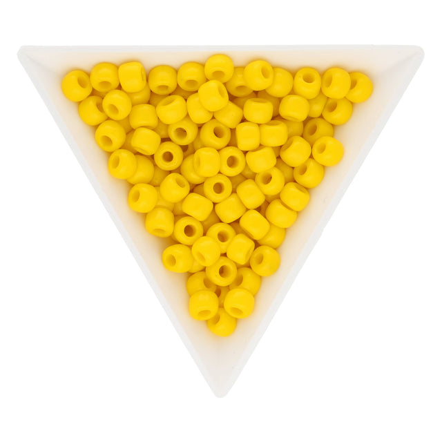 Rocailles-Perlen Toho 3/0 – Opaque Sunshine - PerlineBeads