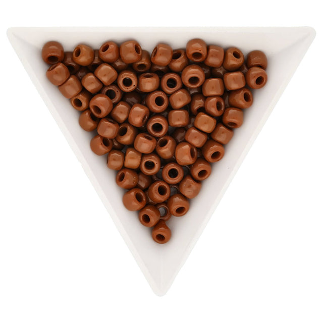 Rocailles-Perlen Toho 3/0 – Opaque Terra Cotta - PerlineBeads