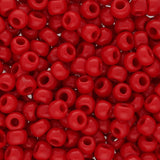 Rocailles-Perlen Toho 6/0 – Opaque Pepper Red - PerlineBeads