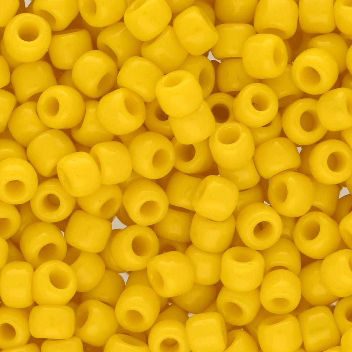 Rocailles-Perlen Toho 6/0 – Opaque Sunshine - PerlineBeads