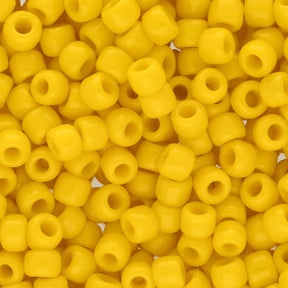 Rocailles-Perlen Toho 6/0 – Opaque Sunshine - PerlineBeads