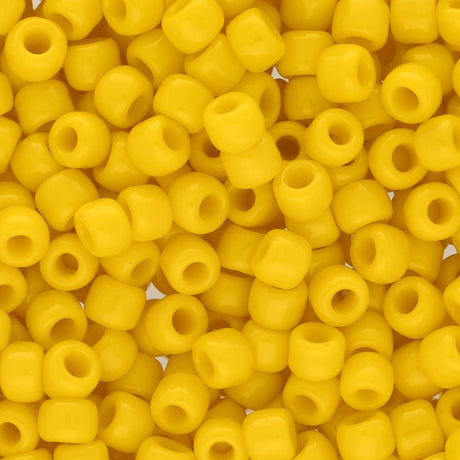 Rocailles-Perlen Toho 6/0 – Opaque Sunshine - PerlineBeads