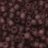 Rocailles-Perlen Toho 6/0 – Transparent Frosted Med Amethyst - PerlineBeads