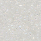 Rocailles-Perlen Toho 6/0 – Transparent-Rainbow Crystal - PerlineBeads