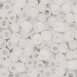 Rocailles-Perlen Toho 6/0 – Transparent Rainbow Frosted Crystal - PerlineBeads