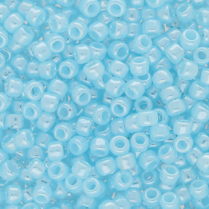 Rocailles-Perlen Toho 8/0 – Ceylon Aqua - PerlineBeads