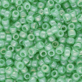 Rocailles-Perlen Toho 8/0 – Ceylon Celery - PerlineBeads