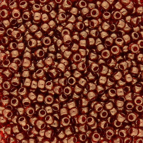 Rocailles-Perlen Toho 8/0 – Gold-Lustered African Sunset - PerlineBeads