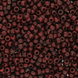 Rocailles-Perlen Toho 8/0 – Hybrid Frosted Pepper Red - Picasso - PerlineBeads