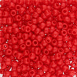 Rocailles-Perlen Toho 8/0 – Opaque Cherry - PerlineBeads