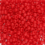 Rocailles-Perlen Toho 8/0 – Opaque Cherry - PerlineBeads