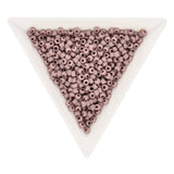 Rocailles-Perlen Toho 8/0 – Opaque Frosted Lavender - PerlineBeads