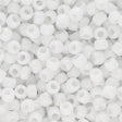 Rocailles-Perlen Toho 8/0 – Opaque White - PerlineBeads