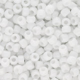 Rocailles-Perlen Toho 8/0 – Opaque White - PerlineBeads