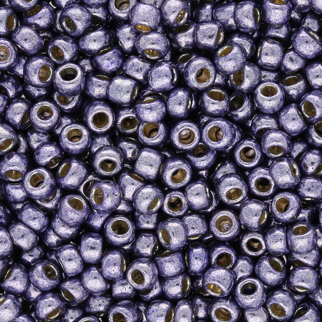 Rocailles-Perlen Toho 8/0 – PermaFinish - Metallic Polaris - PerlineBeads