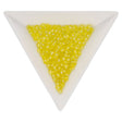 Rondellen aus facettiertem Glas 3x2 mm - Yellow - PerlineBeads