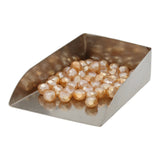 Rondellen aus facettiertem Glas 6x4 mm - Light Brown - PerlineBeads