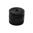 S-Lon Faden, fein - Black - PerlineBeads