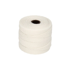 S-Lon Faden, fein - White - PerlineBeads